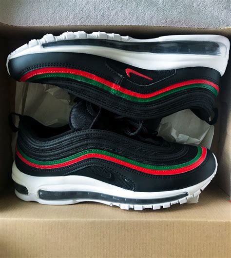 gucci air max 97 idea|Air Max 97 Gucci version.